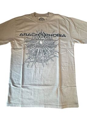 Spider Worldwide Yankee Arachnophobia Short Sleeve T-Shirt Men’s Size Medium